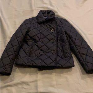 Ralph Lauren Childs Navy Coat